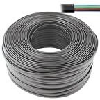 Artar 6'Lı Flat (Köken) Telefon Kablosu 100 Metre