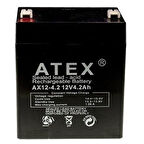 Atex Ax12-4.2 12 Volt 4.2 Amper Kuru Akü (90X70X101 Mm)