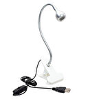 Cob Led 5 Volt Usb Beyaz Masa Lambası