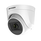 Hikvision Tvı 1080P 2Mp 2.8Mm Sabit Lens Ahd Dome Kamera (Ds-2Ce76D0T-Exlpf)