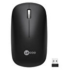 Lecoo Ws214 2.4Ghz Kablosuz 1200Dpı Siyah Optik Mouse
