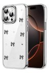 İphone 14 Fiyonk Desenli Kapak - Desen 8