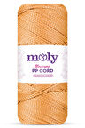 Moly PP Cord Polyester Makrome No:3 1mm 049-Sarı Örgü İpi 100 Gram