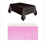 Siyah Masa Örtüsü, Pembe Masa Eteği