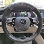 Skoda Skala 2020 Aracına Uyumlu Simit Kısmına Dikilen Kılıf