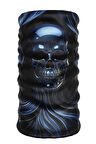 Bebo Store Extreme Spor Motor ve Bisiklet Kullananlara Özel Desenli Reflektörlü Buf Boyunluk Bandana Balaklava (skull-171)