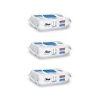 Sleepy Easy Clean Sirke Karbonat Çamaşır Suyu Katkılı Yüzey Temizlik Islak Havlusu - 100'lü 3 Paket
