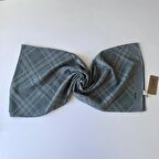 Mint Yeşili Aker  Ekose Şal 953