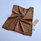 Kahverengi Kraş Eşarp