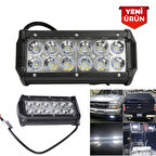 12V 36W 12 Ledli Metal Kasalı OFF-ROAD Sisi Farı 9906