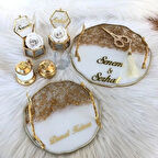 Söz Nişan Tepsisi, Damat Kahve Seti,Epoksi 