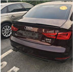 Audi A3 M4 14-18 Oem Spoiler Pianoblack