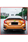 Honda Civic Fc5 16-21 JDM Spoiler Plastik Pianoblack