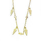 Çoklu Gümüş Kolye SB1090