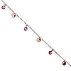 Pullu Gümüş Halhal SB699