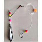  Yüzen Kurşun Tek İğne Çupra Levrek Takımı 