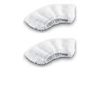 srfn ticaret Karcher Beyaz Buharlı Temizlik Makinesi Beyaz Mikrofiber Bez 2'li Sc2 Sc3 Sc4 Sc5 Uyumlu