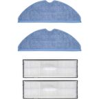 Srfn Ticaret Roborock S7 MaxV Uyumlu Mop Bezi ve Hepa Filtre - 4 Parça