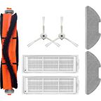 srfn ticaret Xiaomi Mop 2 Lite (MJSTL) Uyumlu Yedek Fırça Filtre Mop Seti-7 Parça