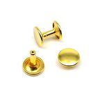 Perçin 33,5no 9mm İki Taraf Kafa 50 Takım (Leathercraft, Deri Hobi)