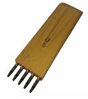 Vurma Deri Dikiş Yeri Zımbası Çok Delikli 5 mm Aralık Deri El Aleti 5 li