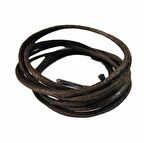 Yuvarlak Mumlu Ayakkabı Bağı 2mm K901 70cm 1 Çift