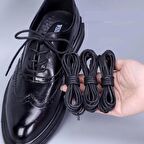 Yuvarlak Mumlu Ayakkabı Bağı 2mm K901 70cm 1 Çift