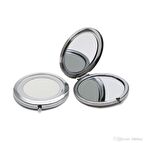 Promosyon Cep Aynası (Gümüş Renk)