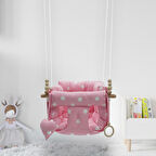 Pufidik Çocuk Salıncağı Pembe Yıldız