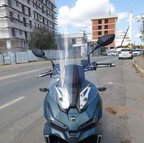 MOTOCAM SYM Adx 125 Ön Cam 2023-2026 Model 70cm Şeffaf Renkli 4mm