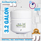 Su Arıtma Cihazı 12 Lt 3.2 Galon Çelik Su Arıtma Deposu Tankı
