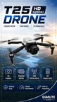T25 Drone HD Kamera Fırçasız Motor Katlanabilir Uzaktan Kumandalı Hava Çekim Drone