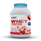 West Whey Protein 1200 gram 40 Servis - Çilekli