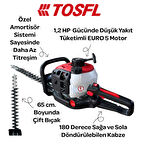 Tosfl TF2610 Benzinli Çit Biçme Makinesi
