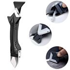 Fayans Derz Silikon Kazıyıcı Sıyırıcı Ve Uygulayıcı Aparat 3 ü 1 Arada