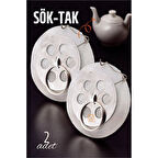 Sök-Tak Demlik İçi Çay Filtresi Çay Süzgeci 2 adet