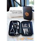 Manikür Pedikür Seti Profesyonel 304 Cerrahi Paslanmaz Çelik