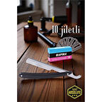 Berber Usturası - 10 Jiletli Türk Tipi Berber Tıraş Usturası