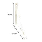 Ferforje Raf Altı No:2 Beyaz