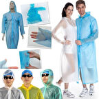 Tek Kullanımlık Çıtçıtlı Yağmurluk