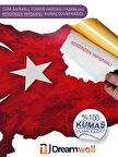 Dreamwall Türkiye Haritası, Türk Bayrağı Kendinden Yapışkanlı Duvar Kağıdı
