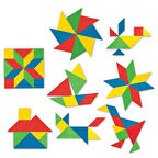 Kutulu Tangram 28 Parça