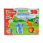 ERN-571 Heroes 3D Orman Hayvanları Seti - Eren Eğitici Oyuncak