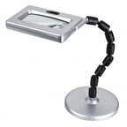 Masa Üstü Akrobat Mercekli Işıklı Büyüteç MG3B-2