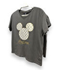 Mickey Mouse Desenli T-shirt 