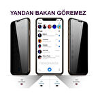Iphone 14 Hayalet Privacy Gizli Görünmez Tam Kaplayan Kırılmaz Cam Ekran Koruyucu