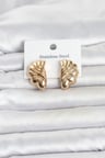 316L Çelik Gold Renk Vintage Model Kadın Küpe