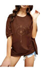 malkoçbey terazi baskılı oversize unisex basic t-şihirt