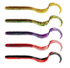 Savage Gear Rib Worm 10.5cm 5gr 10 Adet Sahte Balık Green Pumpkin