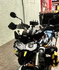 MOTOCAM Triumph Tiger 800 XC Ön Cam 2010-2017 Model 59cm Şeffaf Renkli 4mm